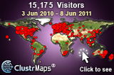 Locations of visitors to this page